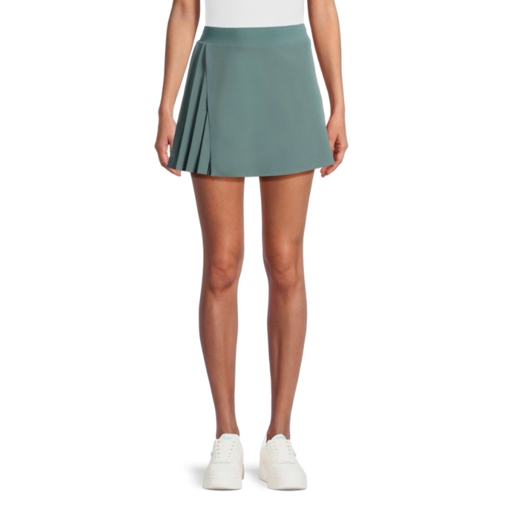 🆕 Teal Pleated Athletic Sport Tennis Skort Skirt XL 16 18 Avia Pickle Ball Women